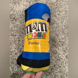 M&M'S Colorful Character Fleece Blanket